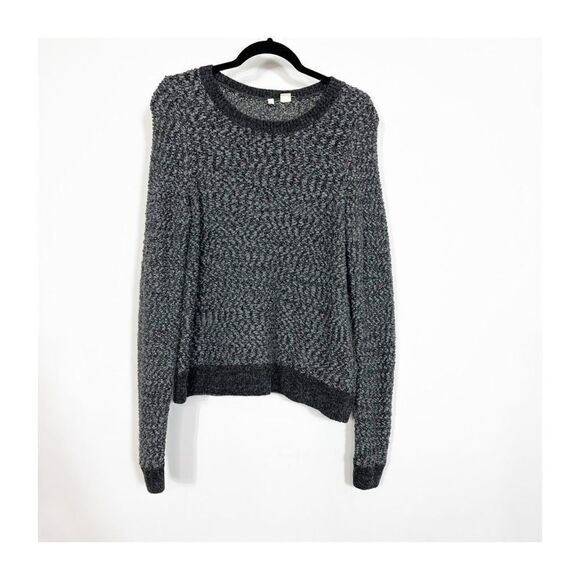 Anthropologie Moth Wool Blend Women's Black Wool Blend Long Sleeve Sweater Size - Picture 1 of 7